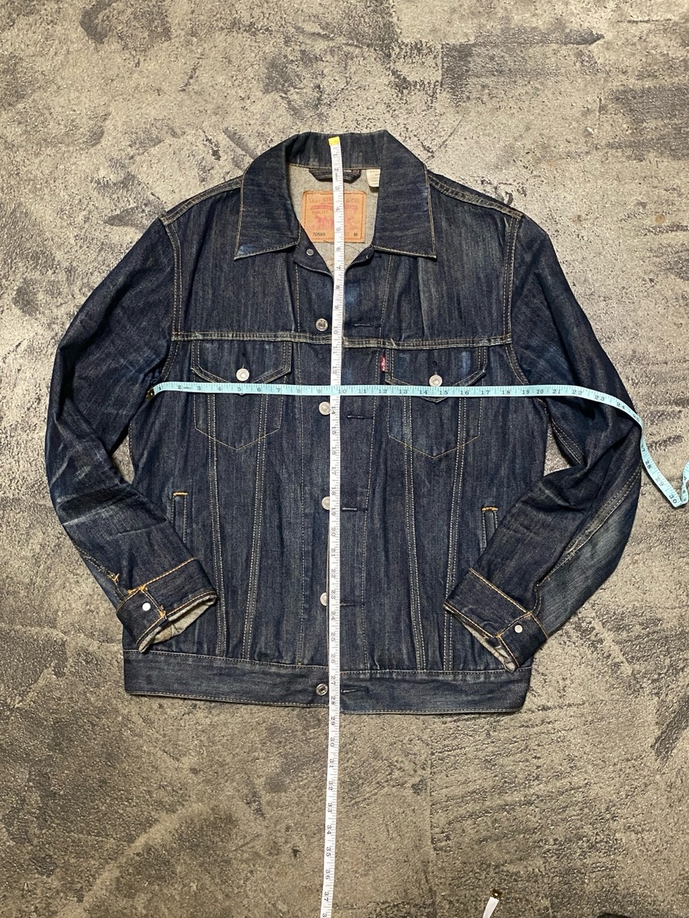 Levi's Dark Indigo Denim Jacket - Men's